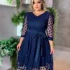 Vestido Thalita c/Cinto - Imagem 2